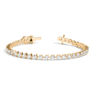 Round Cut Moissanite Diamond Tennis bracelets