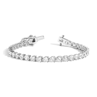 Heart Cut Moissanite Diamond Tennis bracelets