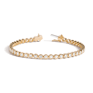 Round Cut Moissanite Diamond Tennis bracelets