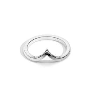 Plain Curved Wedding Band
