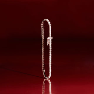 Round Cut Moissanite Diamond Tennis bracelets