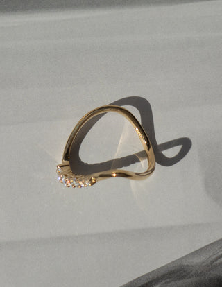 0.30 TCW Round Lab Grown Diamond unique Wedding Band