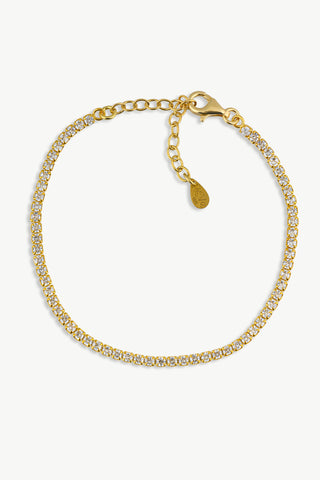 Round Cut Lab Grown Diamond Tennis Bracelet