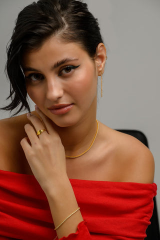 Round Cut Lab Grown Diamond Tennis Bracelet