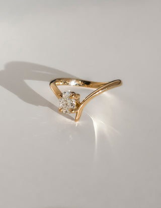 0.50 -1.50 CT Oval Cut Lab Grown Diamond Solitaire Engagement Ring