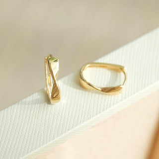 Twist Hoop Earrings