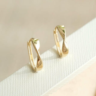 Twist Hoop Earrings