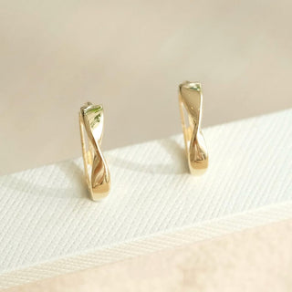 Twist Hoop Earrings