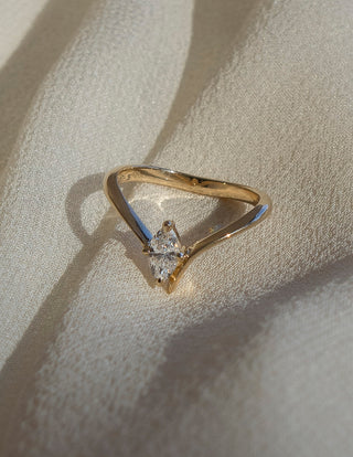 0.50 -1.50 CT Marquise Shape Lab Grown Diamond Solitaire Engagement Ring