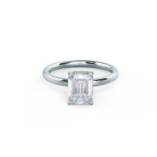 2.75ct Emerald Cut Diamond 14K Gold Engagement Ring