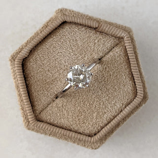 2.04CT Round Brilliant Cut Moissanite Diamond Engagement Ring