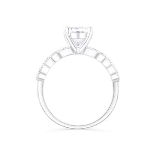 1.80 CT Round Cut Solitaire Moissanite Engagement Ring