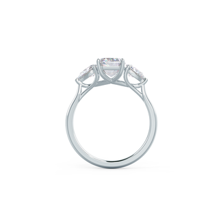 2.0CT Radiant Cut Moissanite Pear Diamond Engagement Ring